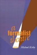 Cover of A formalist theatre