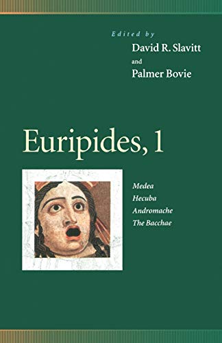 Cover of Euripides 1: Medea/Hecuba/Andromache/The Bacchae