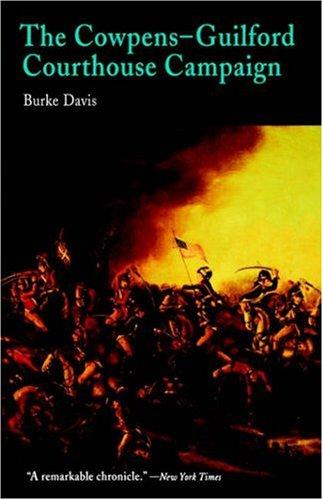 Cover of The Cowpens-Guilford Courthouse campaign