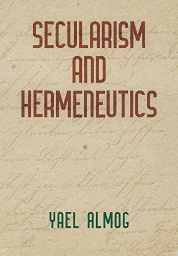 Cover of Secularism and Hermeneutics