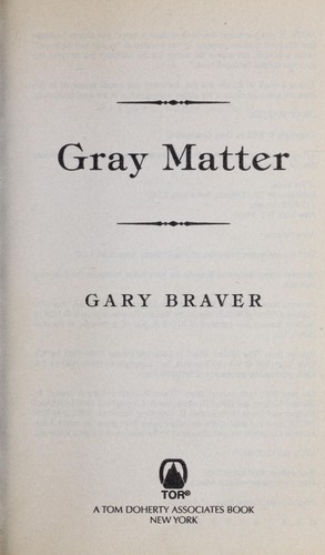 Cover of Gray matter