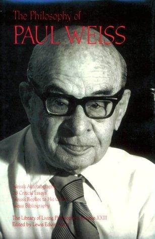 Cover of The philosophy of Paul Weiss