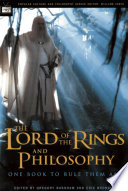 Cover of The Lord of the Rings and Philosophy