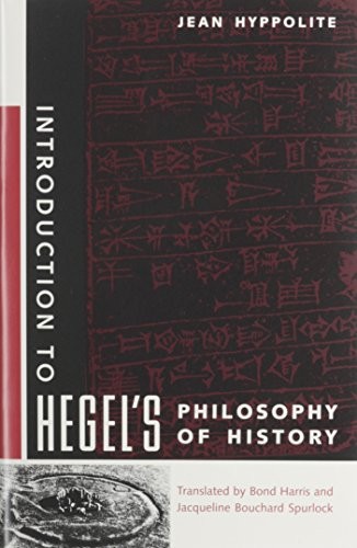 Cover of Introduction to Hegel's philosophy of history