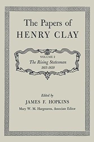 Cover of The Papers of Henry Clay