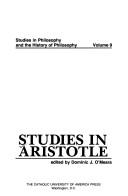 Cover of Studies in Aristotle