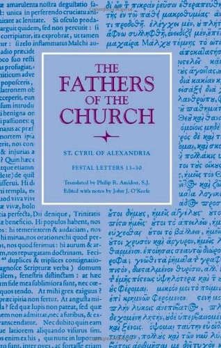 Cover of Festal Letters, 13-30 (Fathers Of the Church)