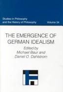 Cover of The emergence of German idealism