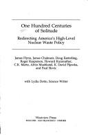 Cover of One hundred centuries of solitude
