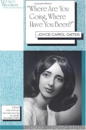 Cover of Where are you going, where have you been?