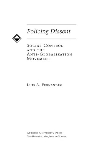Cover of Policing dissent