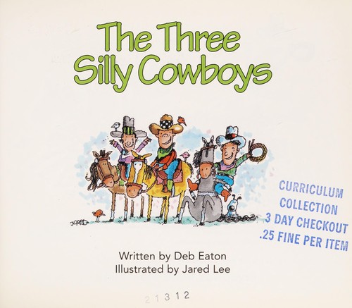 Cover of The Three Silly Cowboys