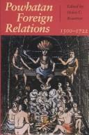 Cover of Powhatan foreign relations, 1500-1722