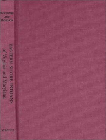 Cover of Eastern Shore Indians of Virginia and Maryland