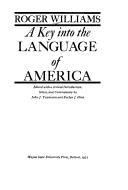 Cover of A key into the language of America