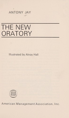 Cover of The new oratory