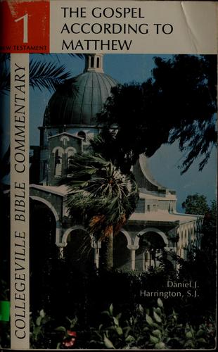 Cover of The Gospel according to Matthew