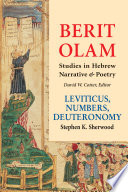 Cover of Berit Olam
