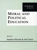 Cover of Moral and Political Education NOMOS XLIII