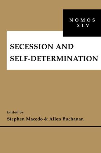 Cover of Secession and self-determination