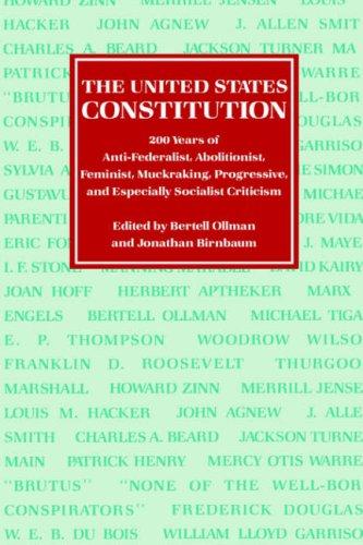 Cover of The United States Constitution
