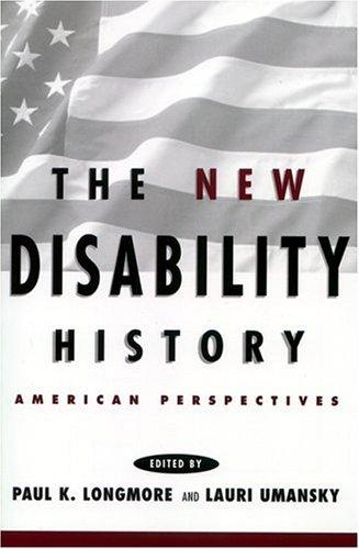 Cover of The new disability history