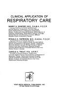Cover of Clinical application of respiratory care