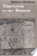 Cover of Nineteen To the Dozen