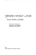Cover of Virginia Woolf and war