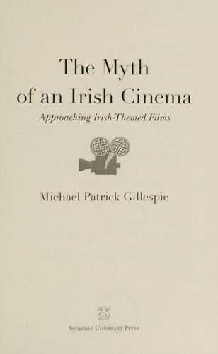 Cover of The myth of an Irish cinema
