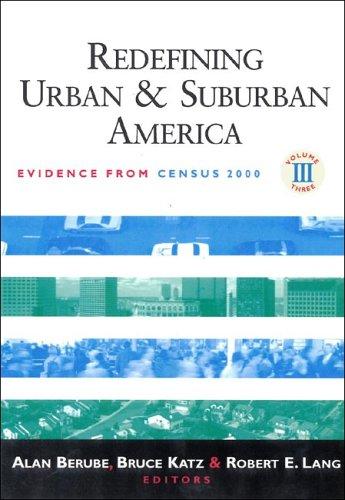 Cover of Redefining urban and suburban America