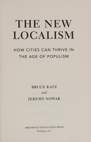 Cover of The new localism