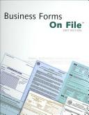 Cover of Business Forms on File, 2007 (Business Forms on File)