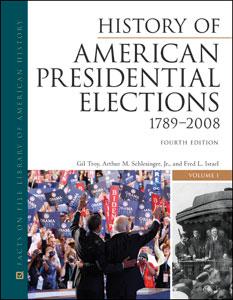 Cover of History of American presidential elections, 1789-2008