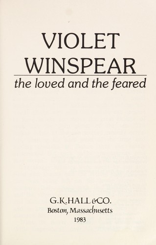 Cover of The loved and the feared