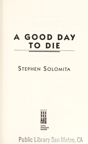 Cover of A good day to die