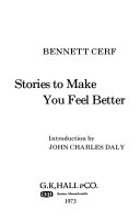 Cover of Stories to make you feel better