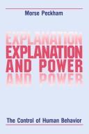 Cover of Explanation and power