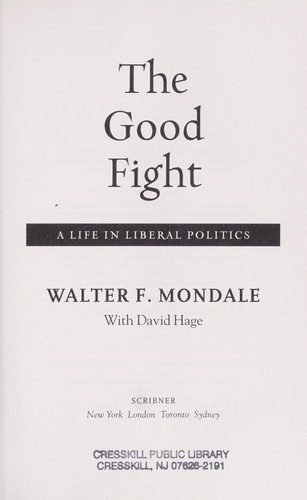 Cover of The good fight