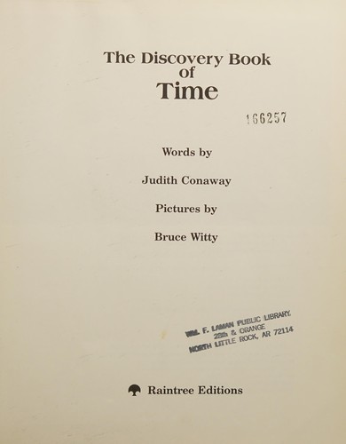 Cover of The discovery book of time