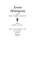 Cover of Ernest Hemingway