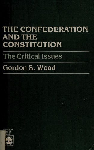 Cover of Confederation and the Constitution