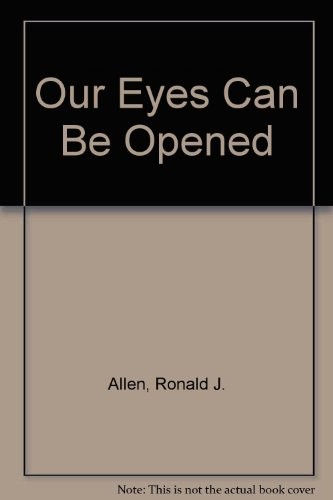 Cover of Our eyes can be opened