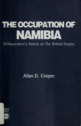 Cover of The occupation of Namibia