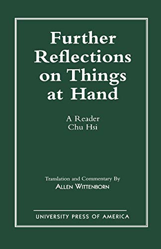 Cover of Further Reflections on Things at Hand: A Reader