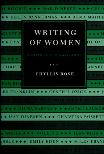 Cover of Writing of women