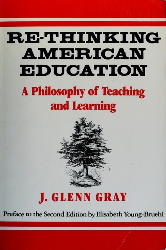 Cover of Re-thinking American education
