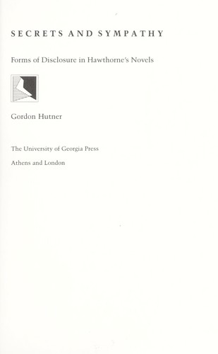 Cover of Secrets and sympathy