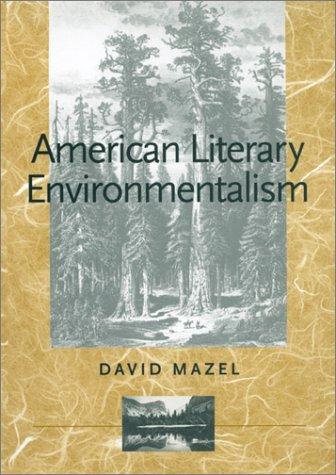 Cover of American literary environmentalism