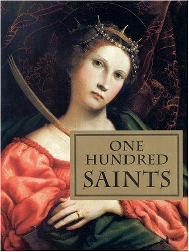 Cover of One hundred saints